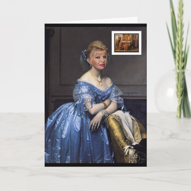 First Lady Anniversary Customisable Greeting Card (Front)