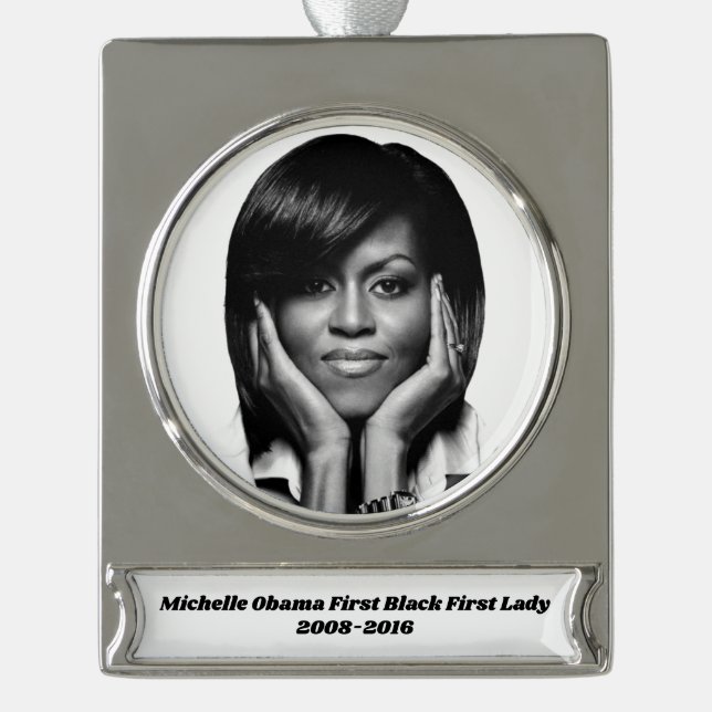 FIRST LADY MICHELLE OBAMA ornament (Front)