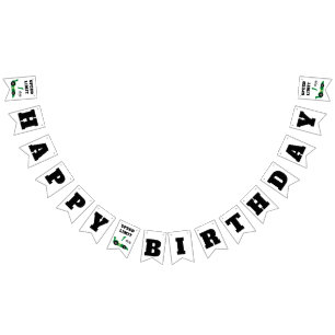 First Lap Around the Track, Happy Birthday Decor Bunting