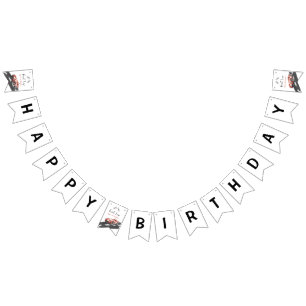 First Lap Race Car 1st Birthday Bunting