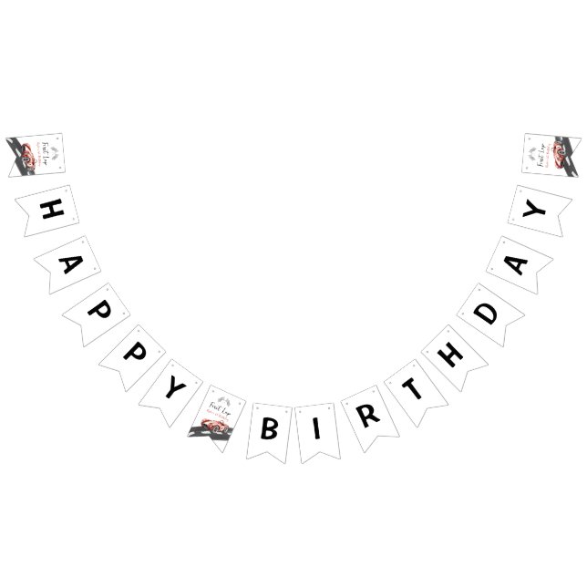 First Lap Race Car 1st Birthday  Bunting (All)