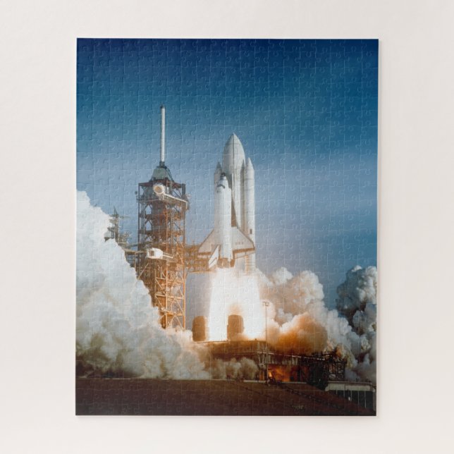 First Launch of Space Shuttle Columbia 1981 Jigsaw Puzzle (Vertical)