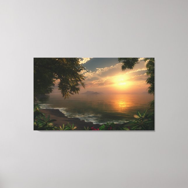 First Light Canvas Print (Front)
