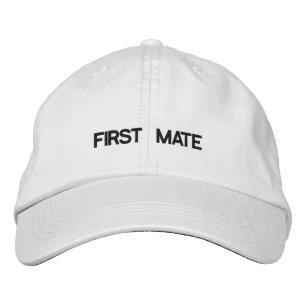 First Mate Embroidered Cap