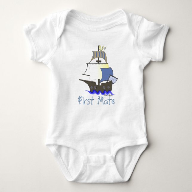 First Mate Infant Bodysuit (Front)