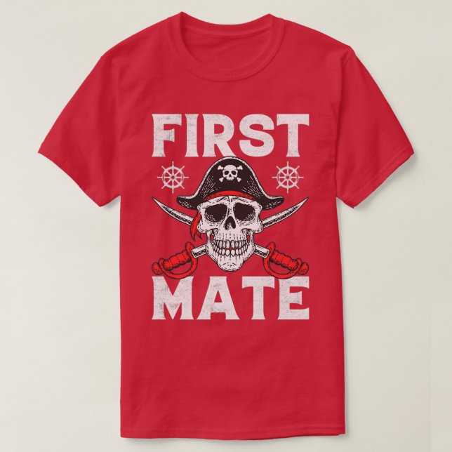 first mate T-Shirt (Design Front)