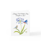 First Mother’s Day for Daughter-in-Law Bluebird