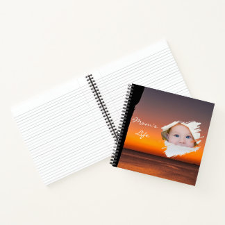 First Mother’s Day Notebook – Sunset Design 