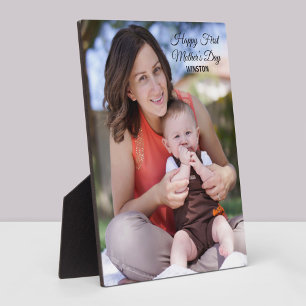 First Mother’s Day Photo Plaque