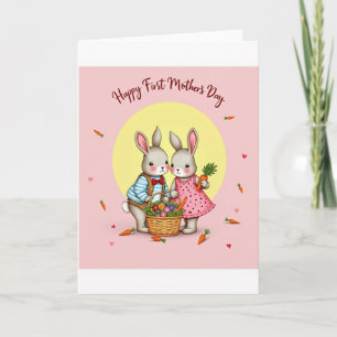 First Mothers Day Animals Card