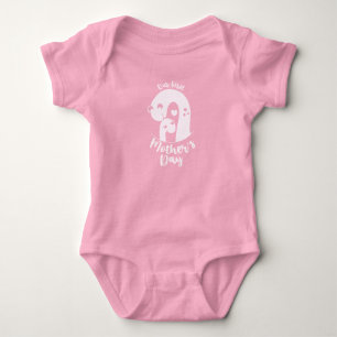 First Mother's Day Cute Dinosaur Baby & Mama girl Bodysuit