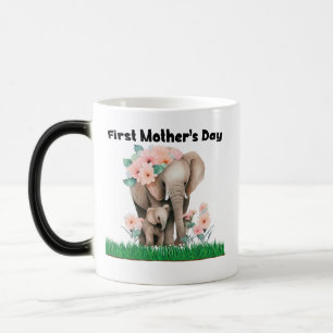 First Mother's Day cute elephant Mug
