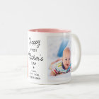 First Mothers Day Personalised 2 Photo Pink