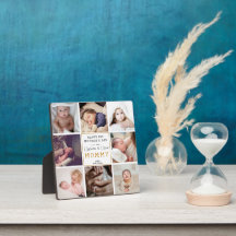 First Mother's Day Personalised Photo Plaque Gift