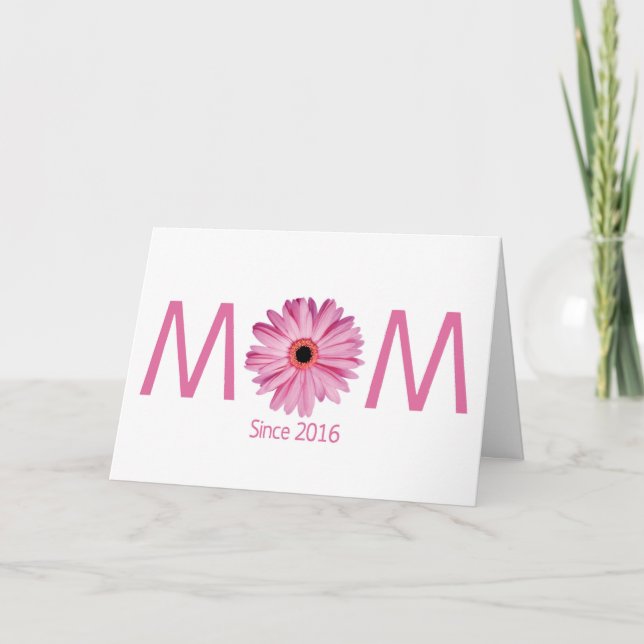 "First Mother's Day" Personalizable Card (Front)