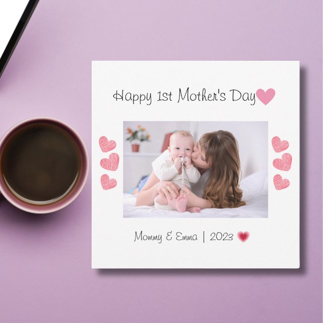  First Mother's Day Photo  Thank You Card (Creator Uploaded)