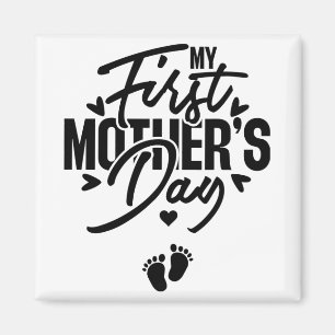 First Mothers Day Pregnancy Announcement Mum To Be Magnet