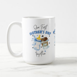 First Mothers Day Shirt 2025 /Blue Classic Wight Coffee Mug