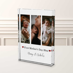 First Mothers Day Three Photo Collage