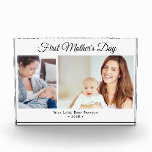 First Mother's Day Two Photo Block