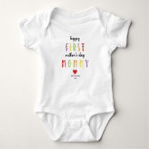  First Mother's Day with Personalised Baby suite 