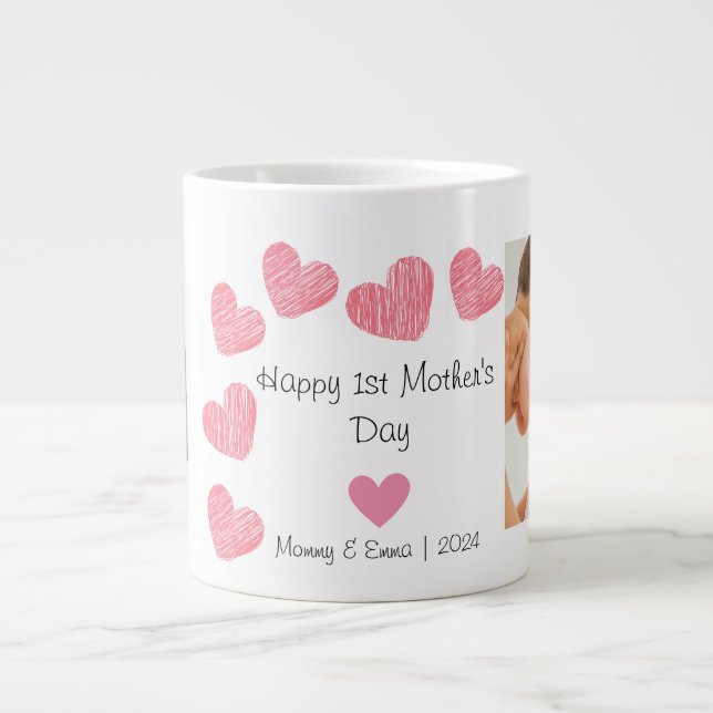  First Mother's gift  Large Coffee Mug (Front)