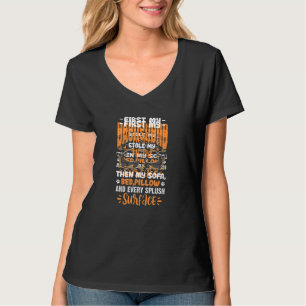 First My Dachshund Stole My Heart Doxie Weenie Wei T-Shirt