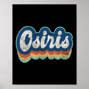 First Name Boy Vintage Style 70s 80s Personalised Poster