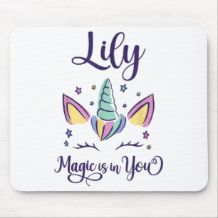 First Name Lily D Lily Mouse Pad
