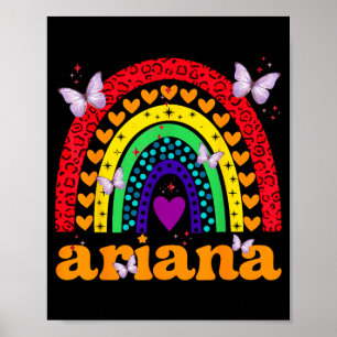 First Name Personalised Name Love First Name Poster