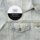 First name title logo black and white or any colou