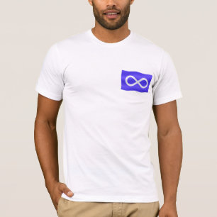 First Nation T-shirt Unisex Metis Flag T-shirt