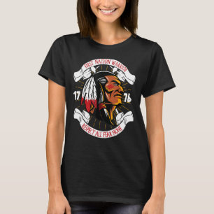 First Nation Warrior Respect All Fear None T-Shirt
