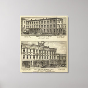First National Bank Canvas Print