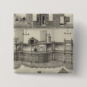 First National Bank of Phillipsburg, Kansas 15 Cm Square Badge