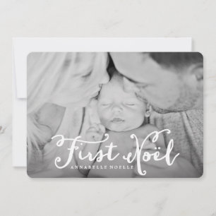 First Noel Holiday Photo Card
