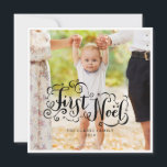 FIRST NOEL | MODERN CHIC HOLIDAY PHOTO CARD<br><div class="desc">FIRST NOEL | MODERN CHIC HOLIDAY PHOTO CARD</div>