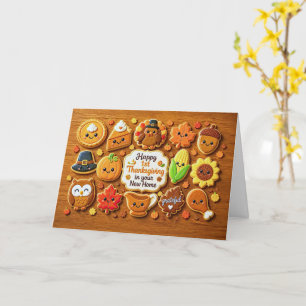 First of 1st Thanksgiving in Your New Home  Card
