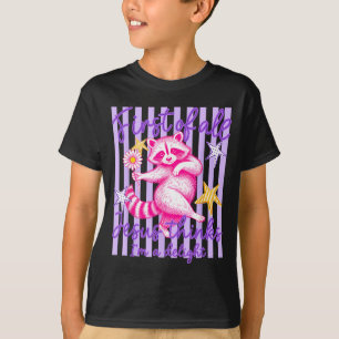 First Of Jesus Thinks A Delight Funny Racoon Meme T-Shirt