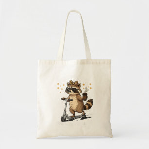First Of Jesus Thinks A Delight Funny Racoon Meme Tote Bag