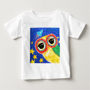 First Owl In Space Baby T-Shirt