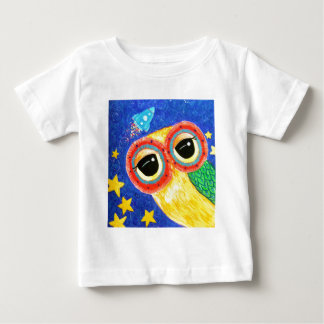 First Owl In Space Baby T-Shirt