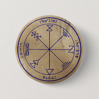 First Pentacle of Jupiter 6 Cm Round Badge