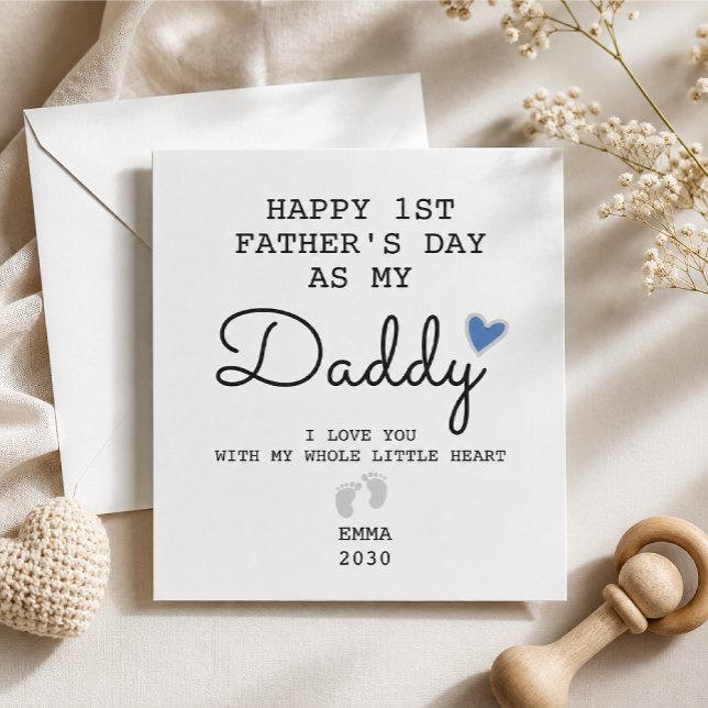 First personalised Father's Day card for dads (Creator Uploaded)