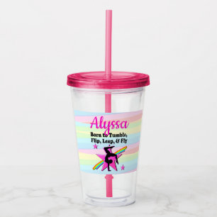 FIRST PLACE GYMNASTICS QUEEN ACRYLIC TUMBLER