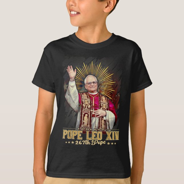 First Pope From America In Chicago Da Pope  T-Shirt (Front)