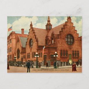 First Presbyterian Church Houston, TX Postcard