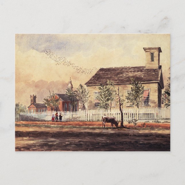 First Presbyterian Church Houston, TX Postcard (Front)