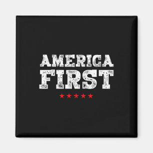 First Pro-trump Men Women  Magnet