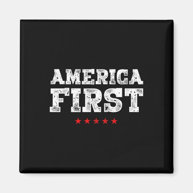 First Pro-trump Men Women  Magnet (Front)